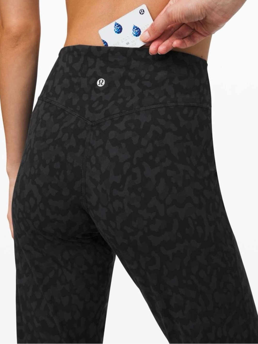 Lululemon Align Black Leopard Joggers - Picture 2 of 4